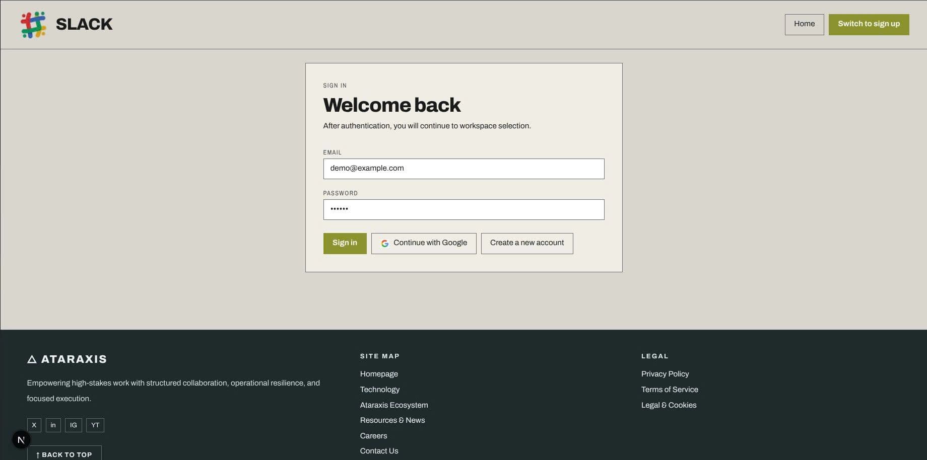 Google Authentication & Register